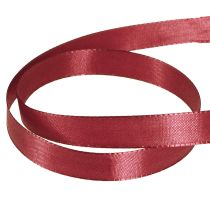 Product Gift ribbon taffeta ribbon decorative ribbon Bordeaux 15mm 50m