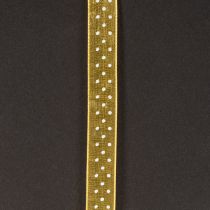 Product Polka dot gift ribbon, perfect finishing touch for gift packages and gift boxes, 1.5cm wide, 20m long