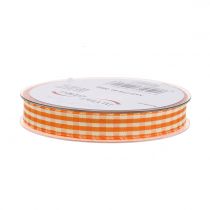 Product Gift ribbon diamonds orange 15mm 20m