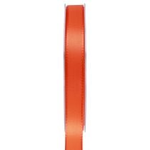 Gift ribbon orange ribbon decorative ribbon 15mm 50m
