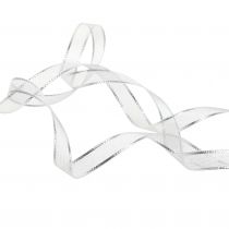 Product Gift ribbon silver ring effect 15mm 25m