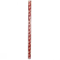 Product Gift wrap birthday teddy bear red checked 70x200cm