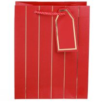 Product Gift Bag Christmas Bag Red Gold 18×10×23cm 1 pc