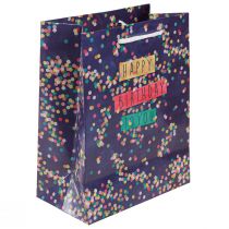 Product Birthday gift bag “Happy Birthday” paper 18×10×23cm 2pcs