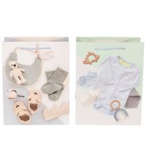 Product Baby Boy Gift Bag - Ideal for Baby Gifts at Birth - 23cm - 2 Pieces