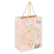 Product Gift bags for baby girls, birth gift bags, 23×18cm, 2 pieces