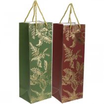 Christmas gift bags Christmas bags mistletoe 36×12cm 2pcs