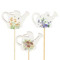 Product Watering can decorative stakes for bouquets and balcony flower decoration, 34cm, 8 pieces