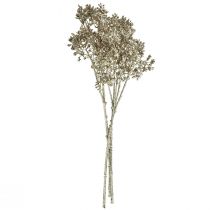 Product Gypsum Herb Gypsophila Artificial Plants Metallic L38cm 3pcs