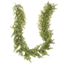 Product Artificial cypress garland with cones, 180 cm, for table and door