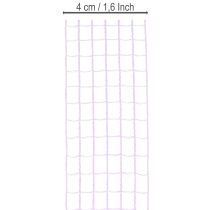 Product Purple mesh tape, 4.5 cm wide, decorative tape roll for creative crafts, 10 m