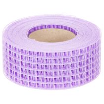 Product Purple mesh tape, 4.5 cm wide, decorative tape roll for creative crafts, 10 m