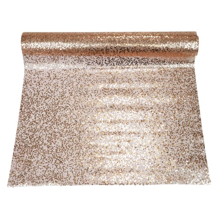 Product Table runner Christmas rose gold table ribbon 48×450cm