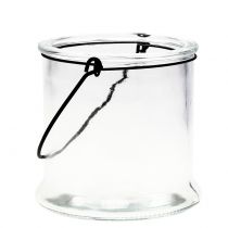 Product Glass lantern for hanging Ø12cm H12.5cm 2pcs