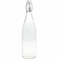 Product Decorative Bottle Bottle Vase Glass Candle Holder H27cm 2pcs