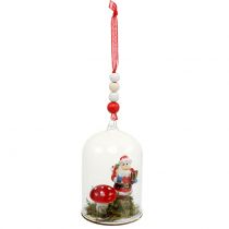 Product Christmas decoration glass bell for hanging 10cm