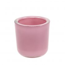 Product Glass planter Ø7.8 H8cm old pink