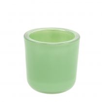Product Glass pot Ø7.8cm H8cm mint green