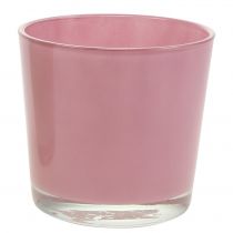 Product Glass pot Ø11.5cm H10.8cm old pink