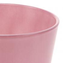 Product Glass pot Ø10cm H8.5cm old pink
