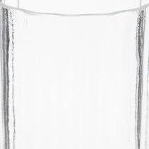 Product Vase Unique striped structure Modern design 19cm