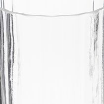 Product High-quality glass vase for decorative arrangement in modern homes, 24cm