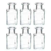Product Mini glass vase decoration for minimalist interiors and modern living, 11cm, 6 pieces