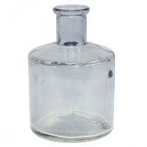 Glass vase apothecary bottles decorative glass decorative vase tinted Ø7cm 6 pieces
