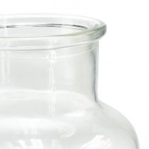 Product Glass vase decorative bottle pharmacist glass retro Ø14cm H25cm