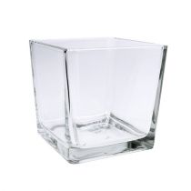Product Clear glass cubes 10cm x 10cm x 10cm, 6 pieces
