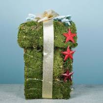 Product Glitter star red mix 9.5/5cm 18 pcs