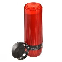 Product Grave candle Aura cemetery candle red black 7 days H24cm