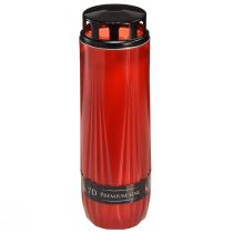 Product Grave candle Aura cemetery candle red black 7 days H24cm