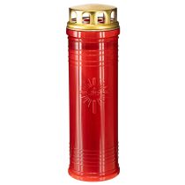 Product Grave lights red Ø7.5cm H24.5cm 1 piece