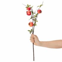 Product Artificial pomegranate branch as a fruit branch for table decoration, 68cm