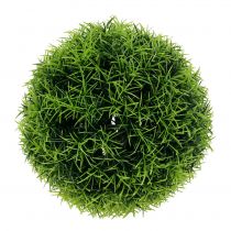 Grass ball decorative ball artificial green Ø18cm 1pc