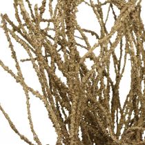 Grass bush brown artificial dry decoration autumn decoration 48cm