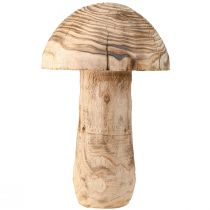 Product Large wooden mushroom decoration mushroom wood Paulownia Ø21cm H33cm
