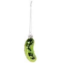 Product Glass Christmas pickle, Christmas tree ornament for hanging, 7cm, 4 pieces