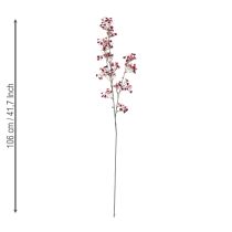 Product Gypsophila Artificial Baby's Breath Bordeaux 106cm 2pcs