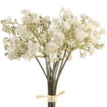 Product Gypsophila artificial baby&#39;s breath in a bunch white 23cm 12pcs