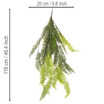 Product Artificial fern, decorative fern branch for sticking and hanging, 118cm
