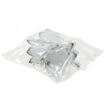 Product Hanging Pendant Elf Decoration Metal White Ø6cm H9cm 4 Pcs