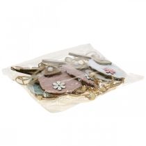 Product Hanging Rabbits Decorative Hanging Easter Wood Plush 26×7×2cm 6 pcs