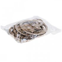 Product Decorative Pendant Wooden Easter Decoration Rabbit in Egg 9×1.5×23cm 6 pcs