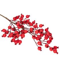 Product Artificial rosehip branch with shiny berries, 62cm