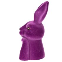 Product Thinking Rabbit Flocked Rabbit Bust Easter 16.5×13×27cm