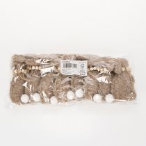 Product Easter bunny hanging decoration, ideal decorative accessory for window decoration, 14cm, 8 pieces