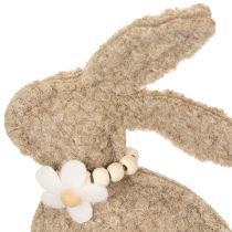 Product Easter Bunny Figurine Spring Animal Decoration for Living Room and Table 18cm 6pcs
