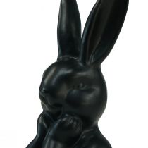 Product Thinking Rabbit Bust Black 7×6×15cm 2pcs